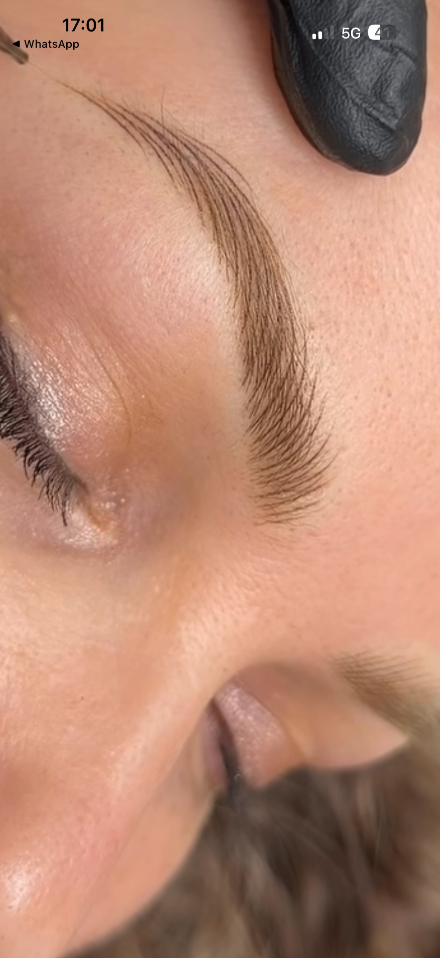 Nano Hairstroke — feinste Härchenzeichnung, Beispielarbeit